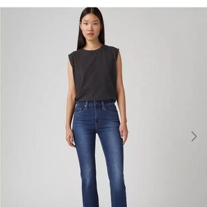 Levi's Women's High Rise Jeans - Dark Blue